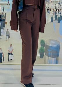 H&M High Waisted Wide Leg Trousers