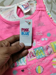 Cute Pink Summer Top and leggings  for baby girl