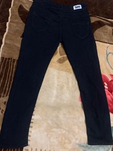 Mid Rise Black Jeans