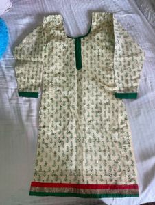 Women's Printed Kurta with dupatta and salwar
