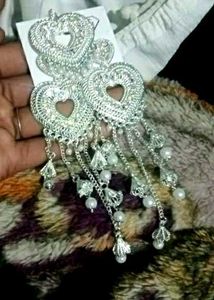 Oxidized Earrings &amp; Mangtika In Latest Design...