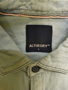 Light Wash Denim Shirt