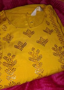 beautiful Yellow Kurta🤩