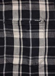 🏷️ Men's Black White Checkered Shirt | 100% Cotto