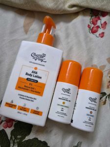 Chemist at Play AHA Body Lotion & Roll-Ons