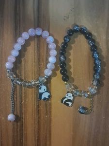 Cute Panda Beaded Bracelets