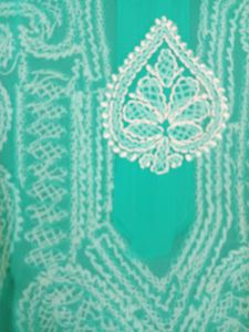 Chikankari Kurti Without Glass Work
