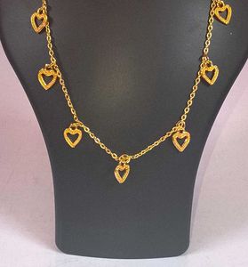 Gold Heart Charm Necklace trending attractive 1pic