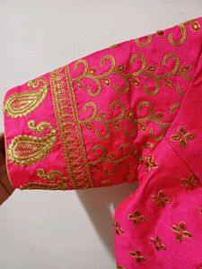 🆕️ Hot Pink Embroidered Blouse