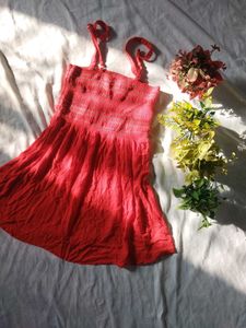 Cute Smocked Summer Dress