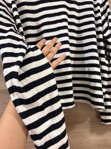 Classic Striped Long Sleeve Top