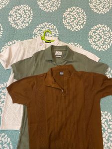 Men's Short Sleeve Polo Shirts (3-Pack)
