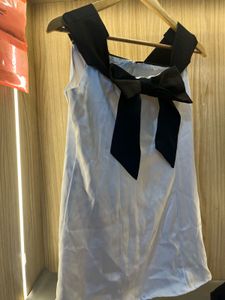 Chic Off-Shoulder Bow Dress
