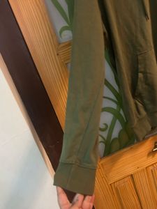 Olive Green Hoodie roadster
