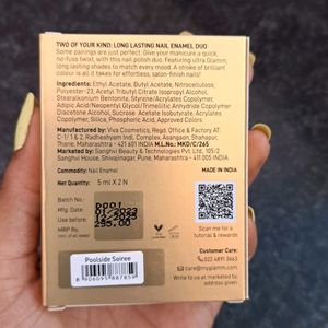 Myglamm Two Of Your Kind Nail Enamel