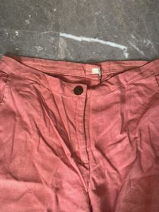 Wide Leg linen Crop Pants