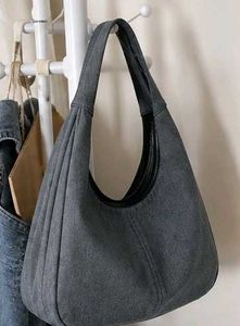 Stylish Grey Hobo Bag
