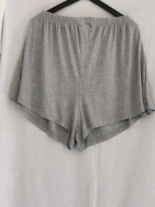 Cozy Grey Sleep Shorts