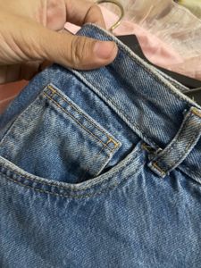 Classic Blue Wide Leg Jeans