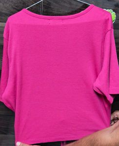 V-Neck Ruched Drawstring Top