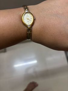 Titan Women's Gold &amp; Silver Watch