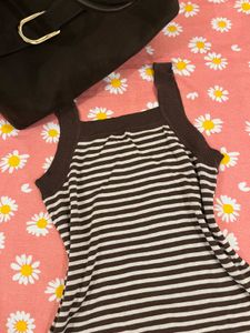 Striped Knit Tank Top for fall