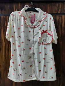 Hello kitty Cute Print Pajama Set