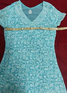 Allover Chikankari Kurta Pant &amp; Dupatta