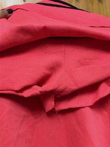 Bright Peach mini skirt with shorts attached