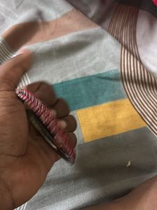 Sparkling Red Stone Bangles (Pair) 15 yrs old