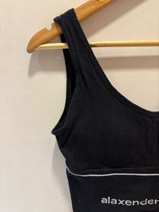 Black Alexander Weng Sports Bra