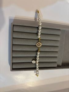 Pearl Bracelet with Charm