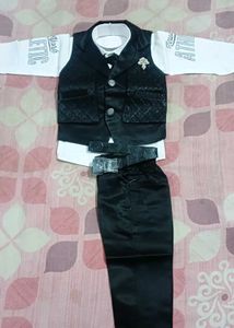New Kids Black Formal Suit Set