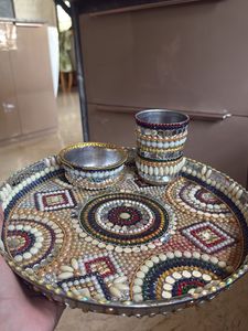 Decorative Pooja Thali Set
