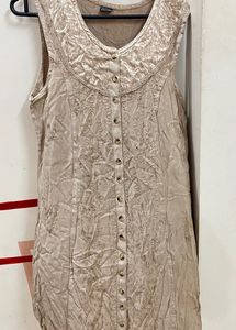 Cotton Dress - Size Issue (just Needs To Be Ironed
