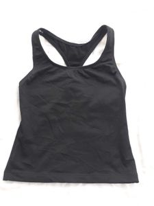 athletic fitted  Black  Top