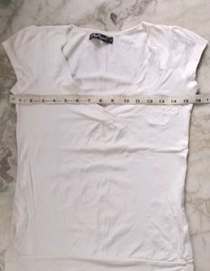 Brand New soft Cute Cotton White Top