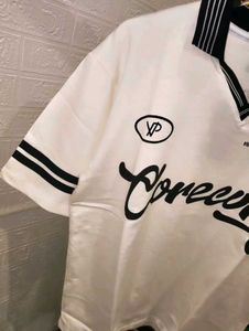 GRAPHIC PRINTED UNISEX OVERSIZE COLLAR TEE 😎🔥👀