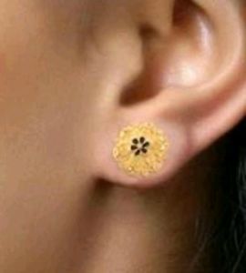 5 pair Earrings Gold New Combo Set