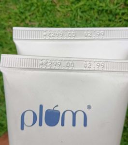 2 Plum Rice Water &amp; Niacinamide Face Wash