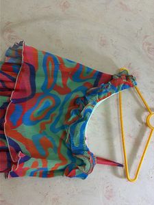 Vibrant Pleated One-Shoulder Dress