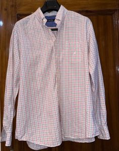 Nautica Men's Classic Fit Checked Shirt