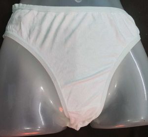 White Cotton Briefs 🖤