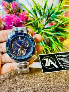 Stylish Blue Chronograph Watch