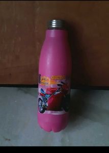 Pink Ducati Motorcycle Water Bottle