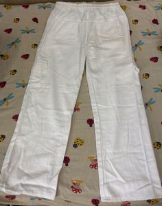 White Cargo Pants