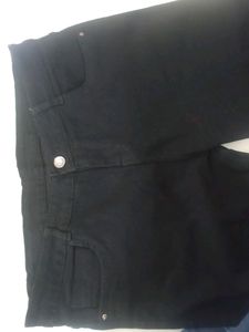 Ladies Black Jeans Size 34