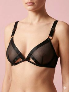 Sheer Black Bralette