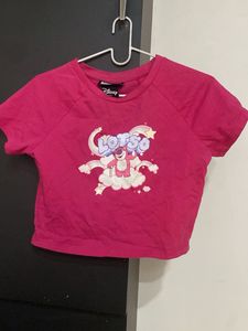 Cute Lotso Bear Disney Graphic Crop Top