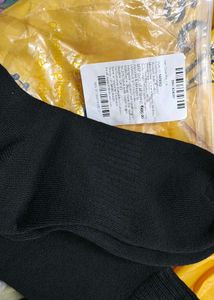 Black Thigh High Socks